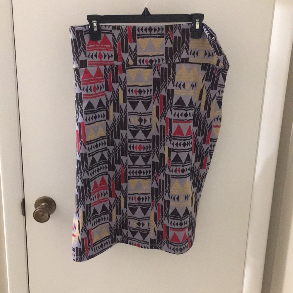 Jacquard 3XL cassie lularoe pencil skirt
